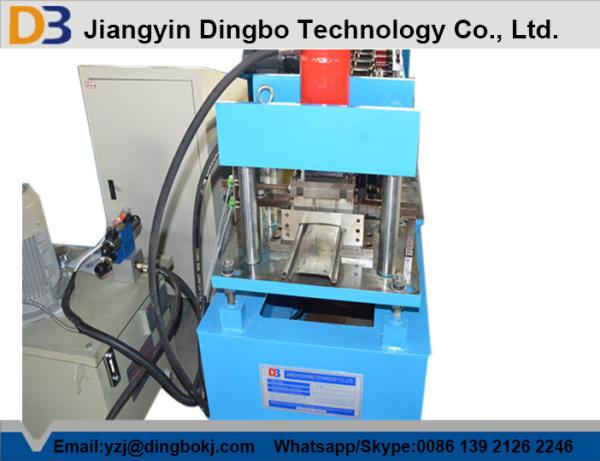 Cheap Hydraulic Electrical Rolling Shutter Door Roll Forming Machine With PLC Control System for sale