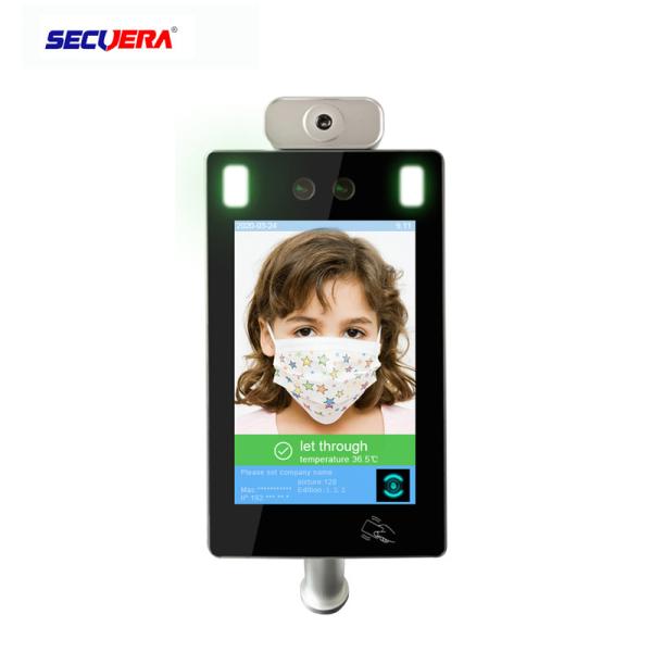 Cheap Infrared Temperature Terminal 200W pixel Face Recognition Thermometer for sale