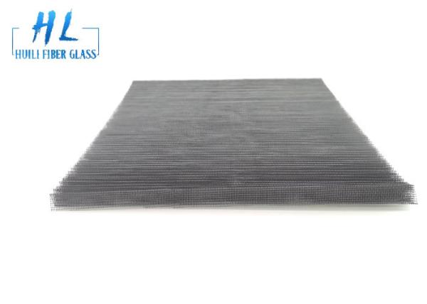 Cheap Black Gray Fiberglass Insect Mesh Non-Toxic And Tateless For Pleated Screen Window for sale
