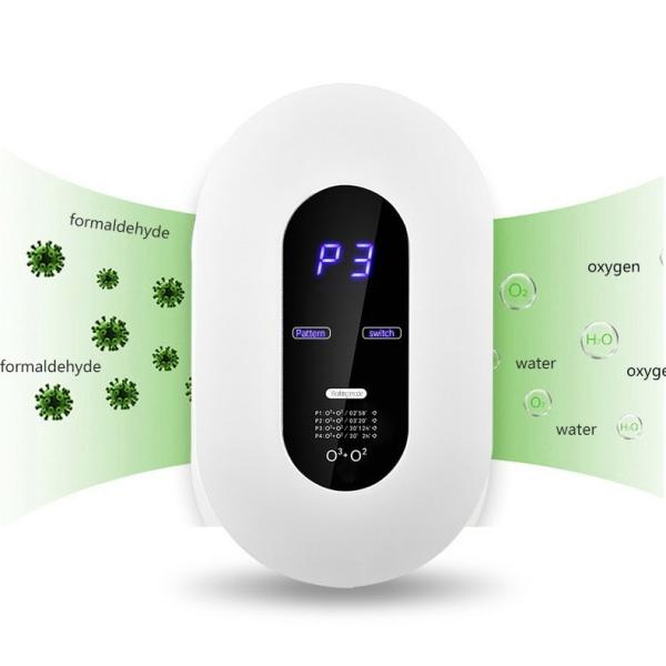 Cheap White 8w ABS Portable UV Air Purifier With Ionizer for sale