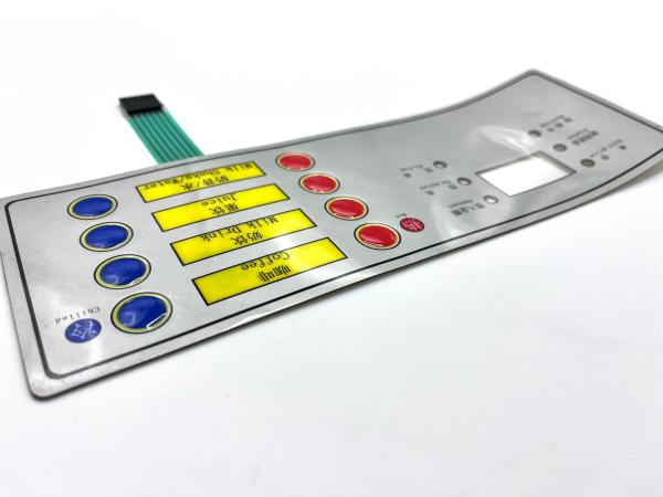 Clear Windows 6 Layers Polyester Membrane Switch Module Arduino With 1 Million