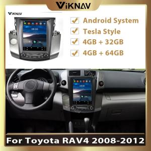 China 10.4 inch Android Touch Screen Car radioFor 2008-2012Toyota Rav4 Multimedia Player  Navigation 4G Wireless Carplay on sale
