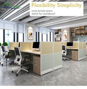 Best Customizable Panel Thickness Display Unit Separation Work Areas for Adjustable Height Solutions wholesale