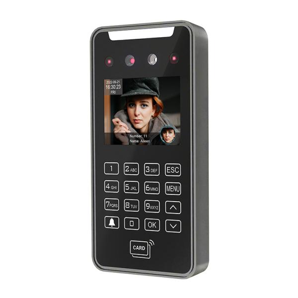 Cheap 2.8" Facial Recognition Access Control System Real Time Monitoring for sale