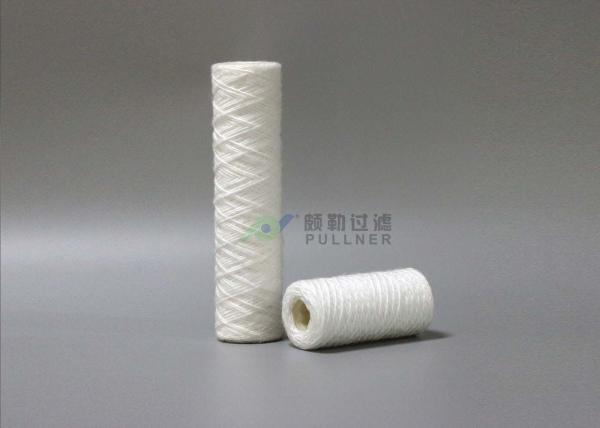 Cheap 10" Food And Beverage String Wound Filter Cartridge 5 Micron RO Pre - Filters for sale