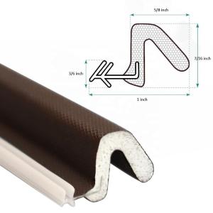 Best PU PE PP Skeleton Door Seal Strip for Wood Door Frame Functioning as Sound Insulation wholesale