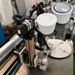 Scraping Width Filter Cartridge Making Machine Rotary Glue Scraper