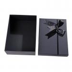 China ODM Bulk Cardboard Gift Packaging Box Design Black Present Boxes For Lipstick Perfume for sale