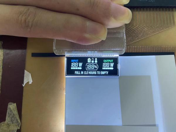 Custom Negative VA LCD Display 12 O ClockLcd Display Transmissive Digit Graphic