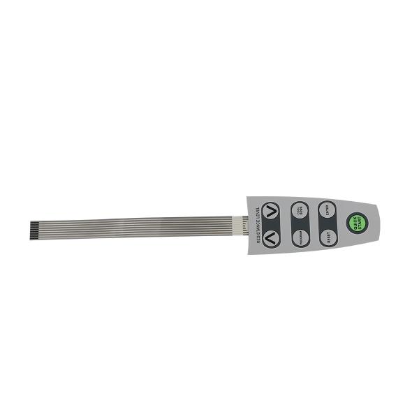 Cheap LED Simple Design Polyester Panel Membrane Switch Control Panel Flexible Type for sale