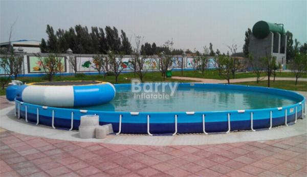 Cheap Custom Round Mobile Container Portable Water Pool 20m Diameter for sale