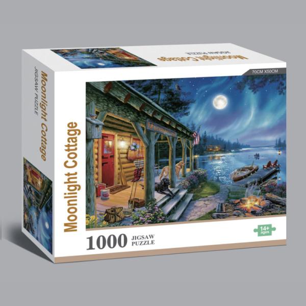 Cheap Scenery Landscape 1000pcs Jigsaw Puzzle Custom Design for sale