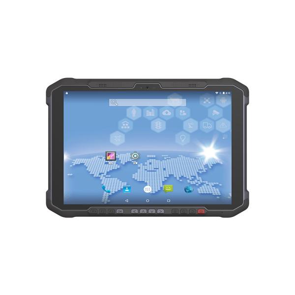 Cheap All-in-one Android 8.1 IP65 Tablet Computer with 9000mAh Battery Laser Scanning NFC/HF/UHF RFID for sale
