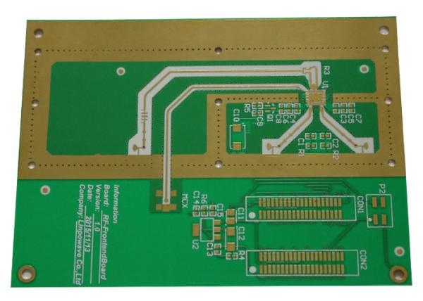 Cheap Printed Prototype Circuit Boards 2 Layer PCB Rogers Radio Frequency for sale