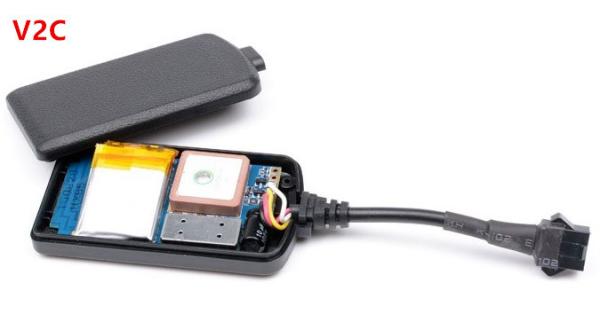 Cheap TK103 Or GT06 Protocol Motorcycle GPS Tracker Support Power Off Alarm for sale