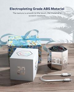 Best Cube Ticktime Pomodoro timer, digital timer, hexagonal visual magnetic flip focus timer, mute and an alarm clock, is sui wholesale
