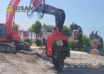 U Shape Sheet Pile Vertical Clamp Excavator Sheet Pile Driver For PC200-5