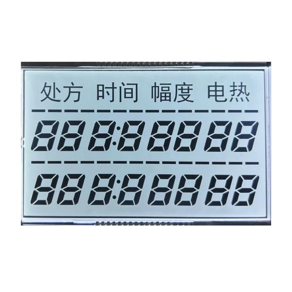 Cheap 4.0 V Positive TN Transmissive Segment Code Screen Customizable LCD for sale