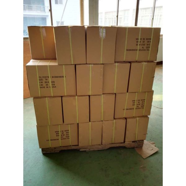 Commercial Polyester Cocoon Bobbin Sewing Thread For Quilting Machine