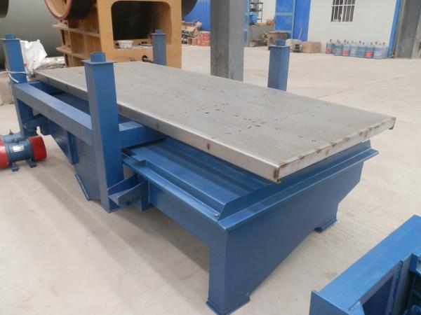 Cheap Light Linear Vibrating Screen For Glass Particle Sizing for sale