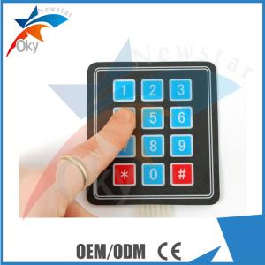 Best 3 × 4 matrix keyboard Breadboard For Arduino membrane switch Extended Keyboard wholesale