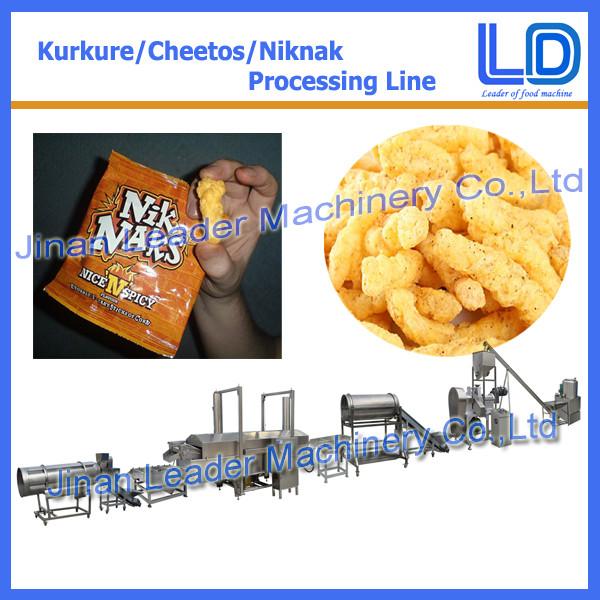 Cheap Automatic kurkure chips making process machine plant price for sale