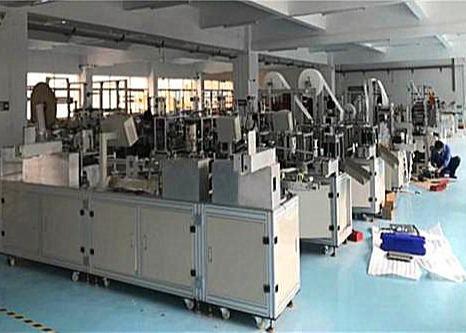 Cheap PLC Control Face Mask Ear Loop Making Machine , 3d Face Mask Machine for sale