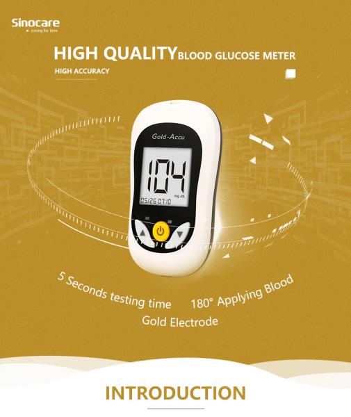 Cheap No Coding Blood Glucose Monitoring System High Accuracy Wild Hematocrit Range for sale