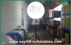 Best 1.5m Outdoor Inflatable Standing Light Balloon with Print for Advertising wholesale