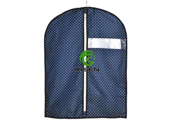 Cheap Customized Zippered Garment Bags Foldable PVC Material For Suit / Shirt for sale
