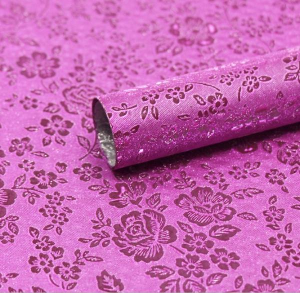 Cheap Light Pink Bubble 2300mm BOPP Glitter Film For Cake Wrapping for sale