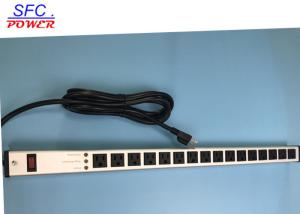 16 Outlet Anti Thunder Relocatable Power Taps With Cord For Computer / Workbench
