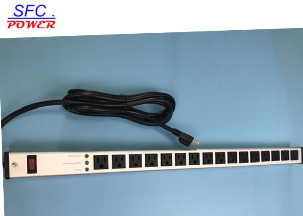 Cheap 16 Outlet Anti Thunder Relocatable Power Taps With Cord For Computer / Workbench for sale