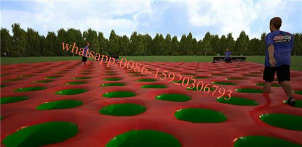 Cheap Giant inflatable sheet inflatable 5k obstacle courses inflatable circles for sale