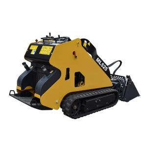China Compact Mini skid steer loader mini articulated wheel loader 25hp Japan engine Diesel on sale