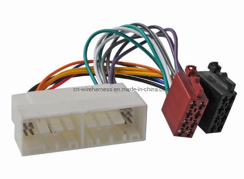 Cheap TUV Custom or Wholesale Wire Harness Adapter Round Electrical For Stereo CD Player for sale