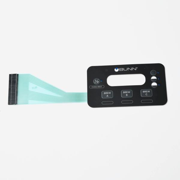 Cheap IP65 IP67 Flexible Membrane Keypad Switch Polyethylene Terephthalate Material for sale