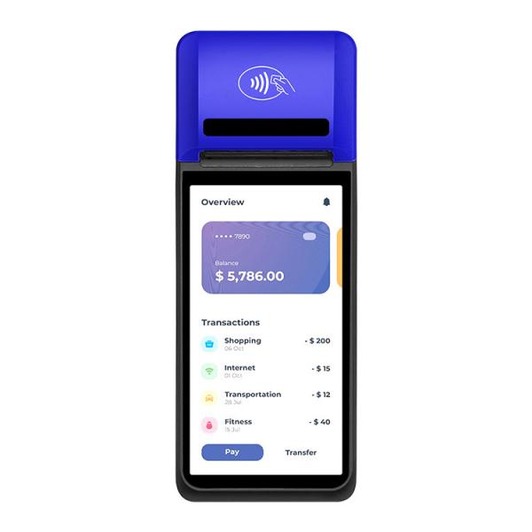 Cheap 6 Inch Screen Display POS Terminal With Google Play Store Installed And Offered MDM System for sale
