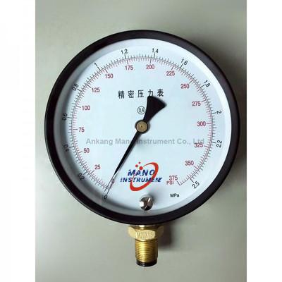 Cheap PG-082 Precision pressure gauge with zero adjustment for sale