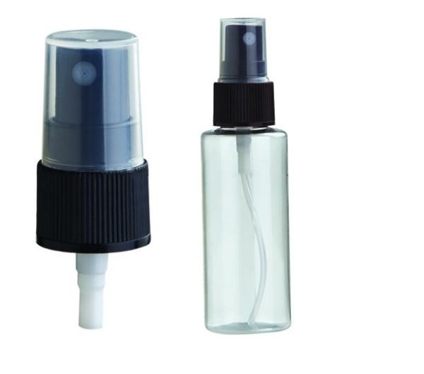Cheap Round 10ML Plastic Cosmetic Spray Bottles FDA Small Clear PET Screen Printing for sale