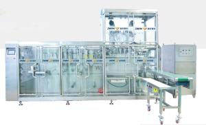 40Pouches/Min Horizontal Pouch Packing Machine 100ml Form Fill Seal