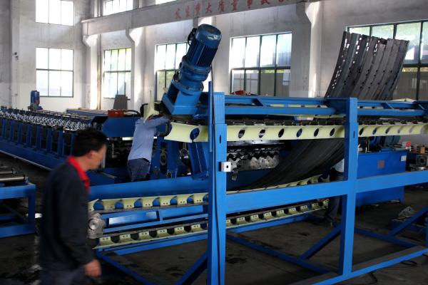 Cheap Electric Control Super Stud And Track Roll Forming Machine / Arch Roof Forming Machine for sale