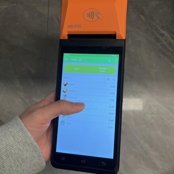 Cheap Android 12/13 Mobile Terminal With NFC And Capacitive Touchscreen for sale