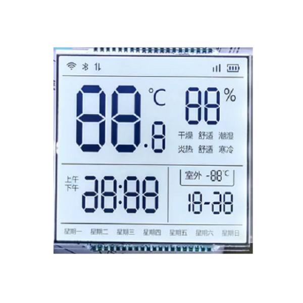 Cheap Lcd OEM ODM Custom Display Screen , 7 Segment Transmissive Lcd Display for sale