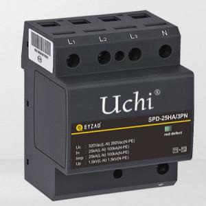 Best Unique MOV 25kA Power Surge Protector SPD Integrated 1 + 2 Class wholesale