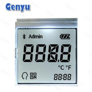 Best Custom Segment LCD Display Transflective RGB Color Backlight For Forehead Thermometer wholesale