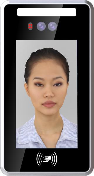 Cheap Wall-Mounted Face Recognition Terminal With Card Reader To Office Access Control for sale