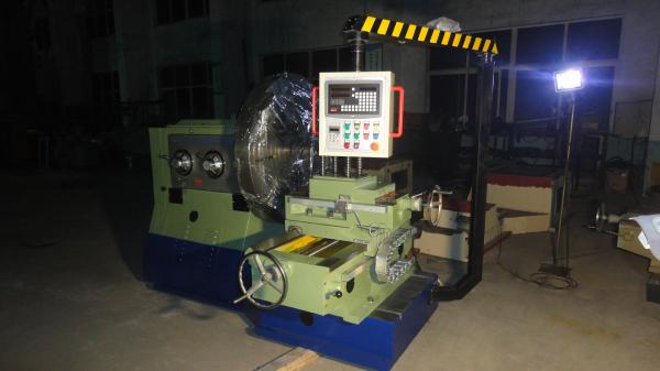 Cheap End Facing In Lathe Machine For Flange Or Disc Type Plate Turning And Machining for sale