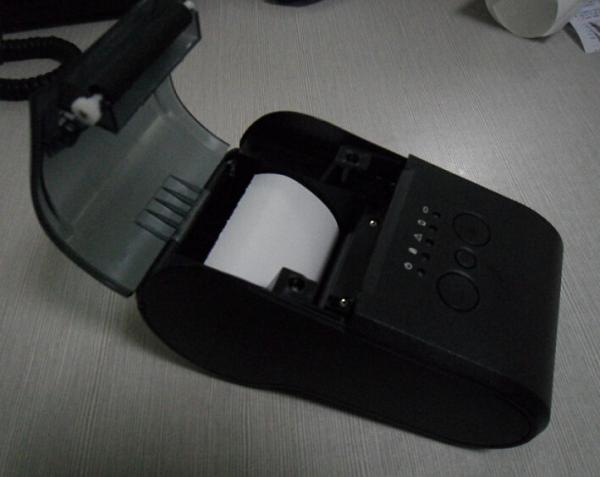 Cheap Android Bluetooth Portable Thermal Label Printer Module With Rechargeable 2600mAh Battery for sale