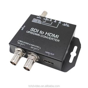 Best 3G-SDI To HDMI Video Converter Scaler With 2 SDI Loop Through Resolution 1920x1080P60 wholesale